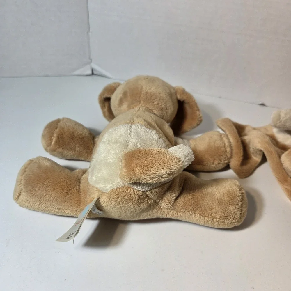 Baby Gund Spunky Huggybuddy Tan Puppy Dog Lovey Security Blanket / Spunky Dog Pl